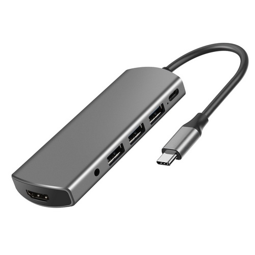 6 in 1 USB-C Docking Station CU466