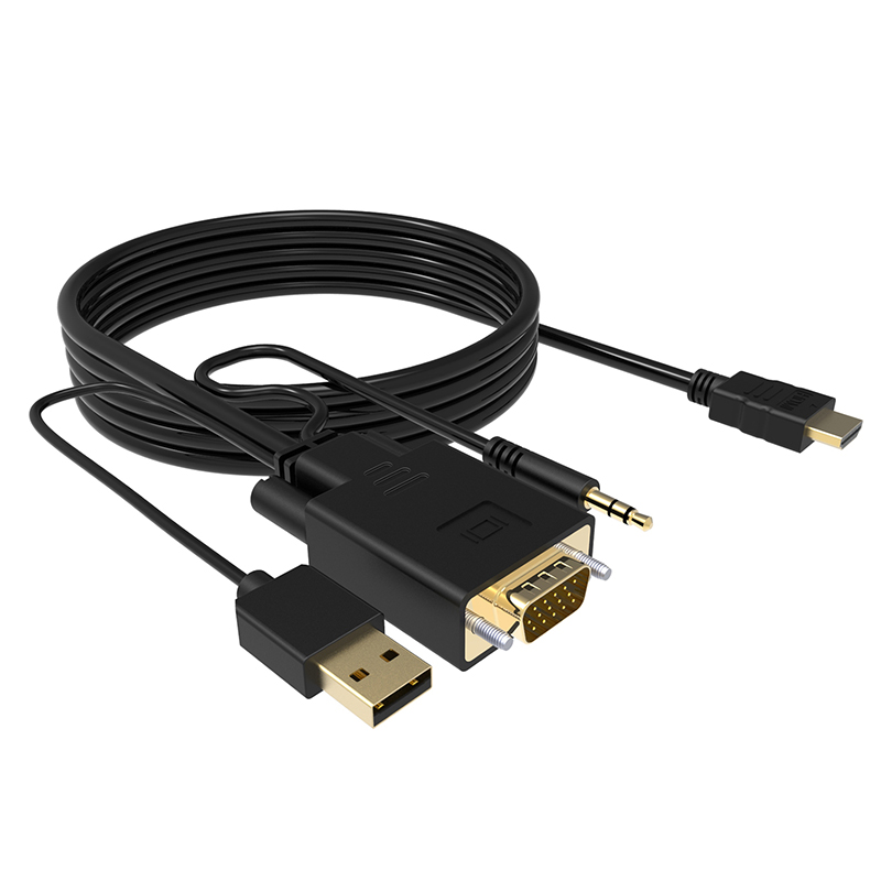 VGA and USB to HDMI Cable CG493