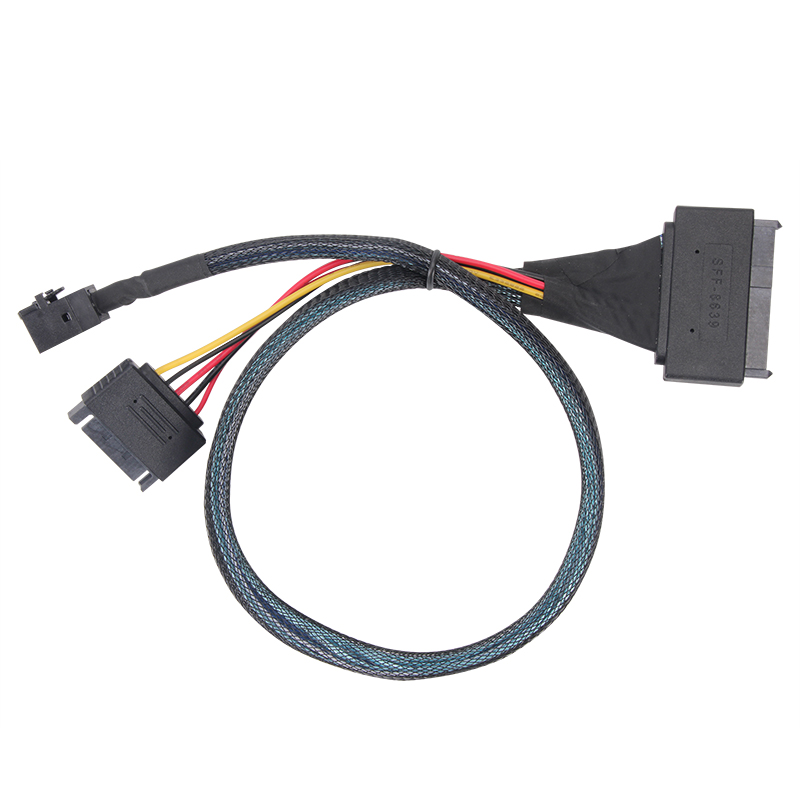 Mini SAS HD 36P to MINI SAS+15PIN SATA CH544