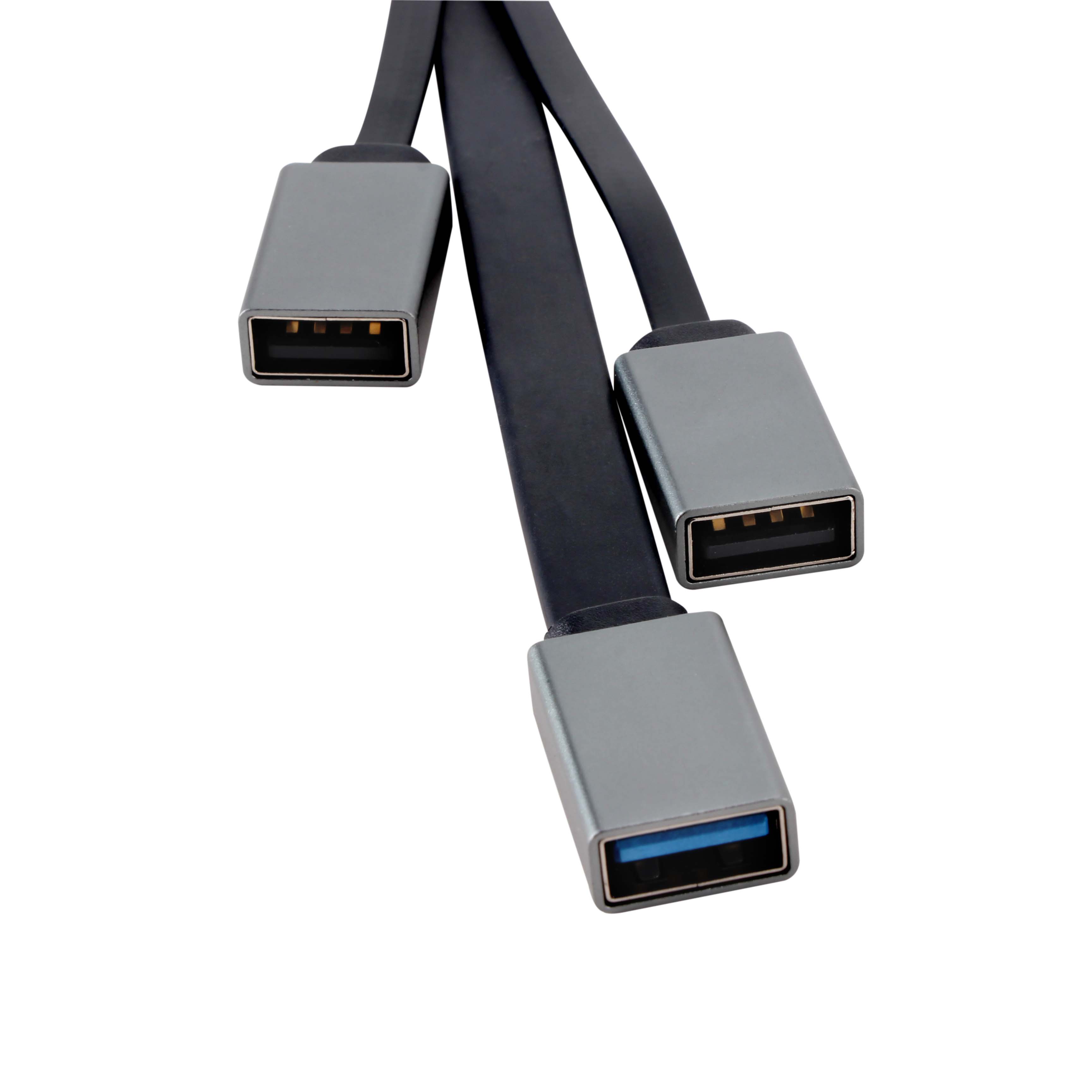 USB3.0 TO USB3.0*1+USB2.0*2 Cable DH298A