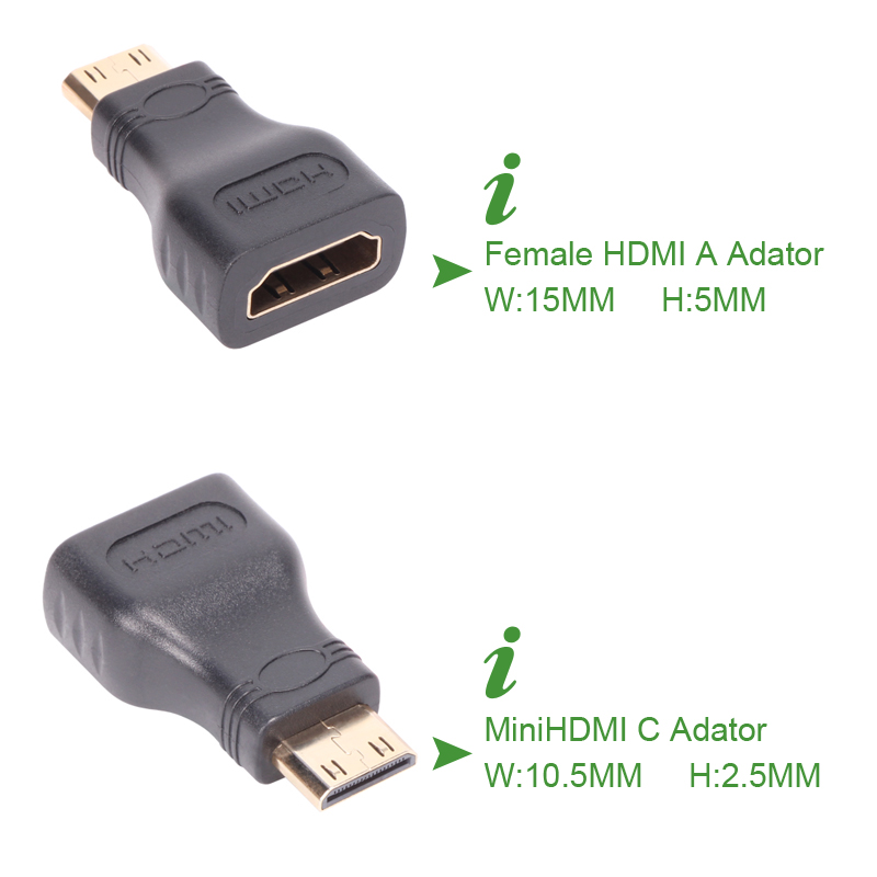 MINI HDMI M/HDMI AF Adapter CA316