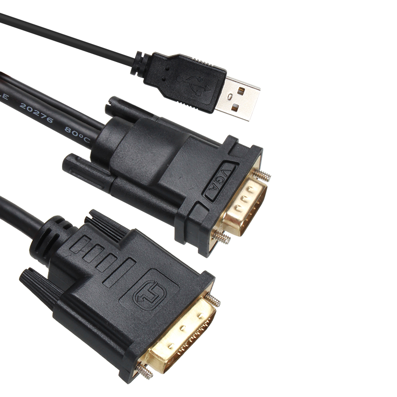 VGA to DVI-D(24+1) Cable with Power CG492A