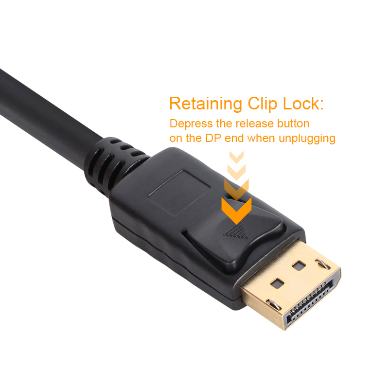 DP to DP Cable M/M CG631 Black