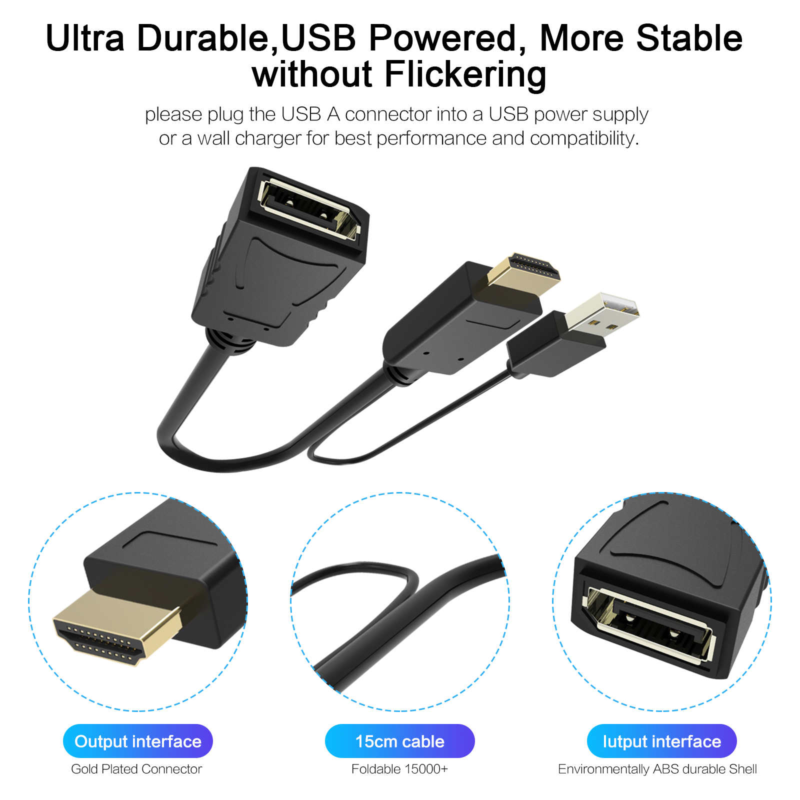 HDMI/AM TO DP Cable CG599A