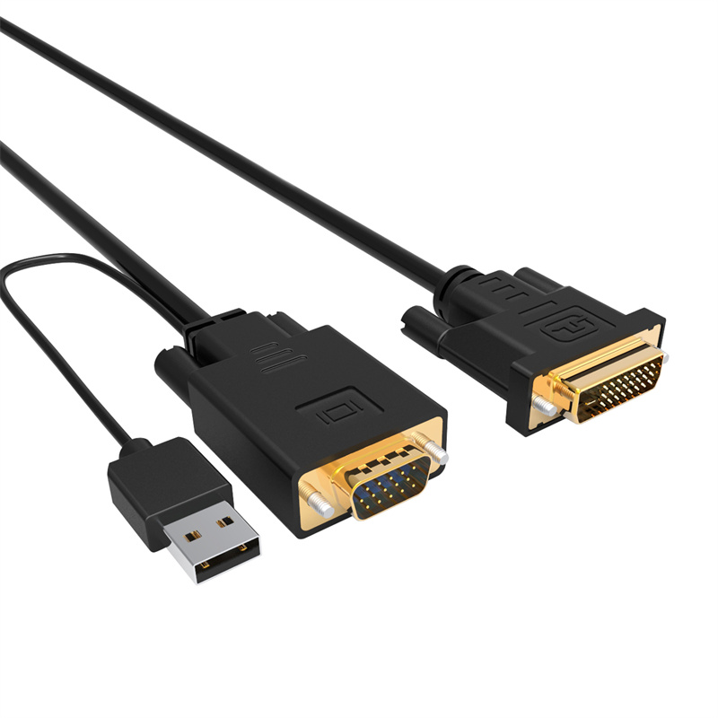 VGA TO DVI-D(24+1) MM Cable CG492