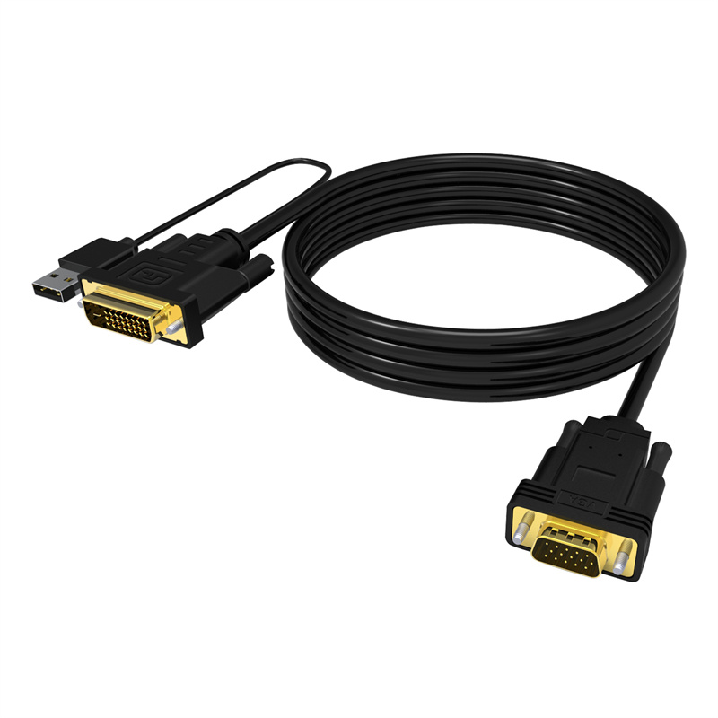 VGA TO DVI-D(24+1) MM Cable CG492