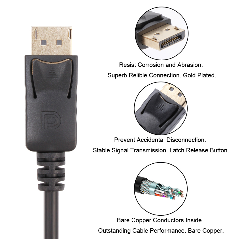 DisplayPort  Male to Male 1.2V Cable CG631