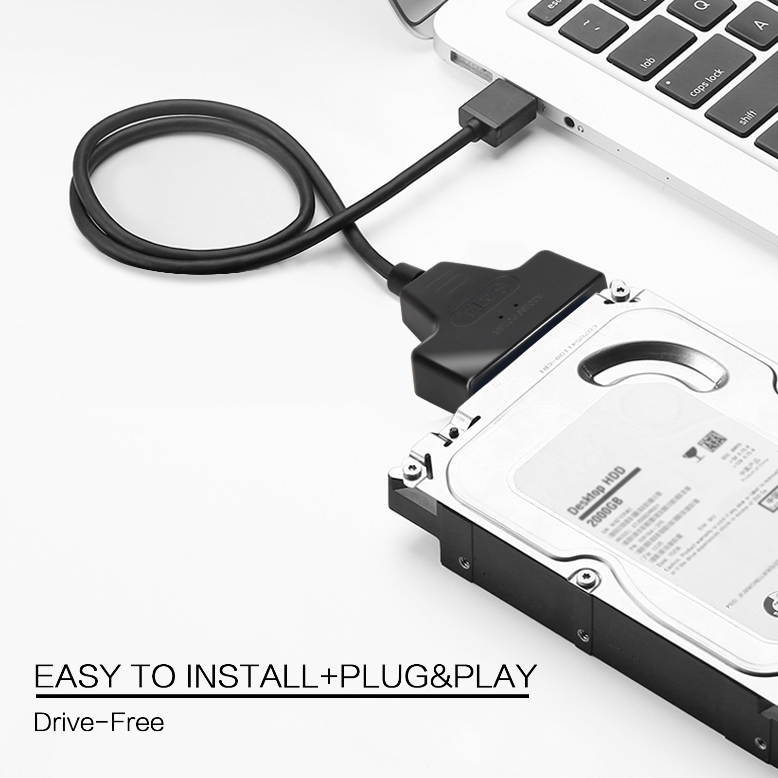 USB to SATA Hard Drive Adapter Cable CU815