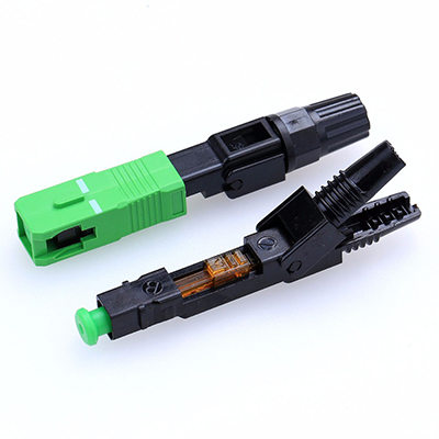 SC APC Fiber Optic Fast Connector