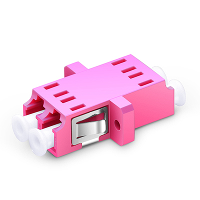 LC Fiber Optic AdapterMultimode OM4Duplex