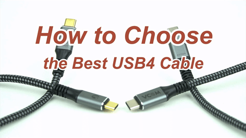 How to Choose the Best USB4 Cable