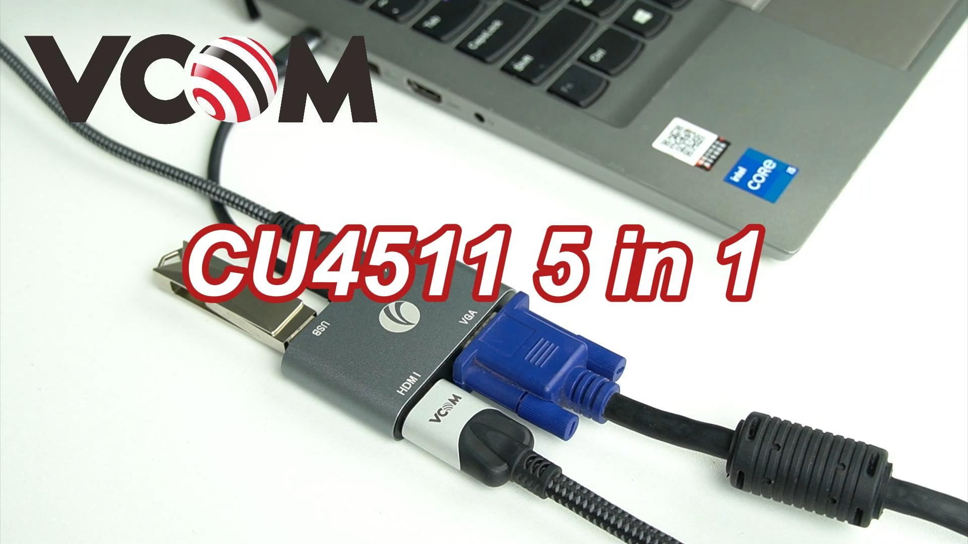 VCOM 5-in-1 USB C Hub CU4511 Review