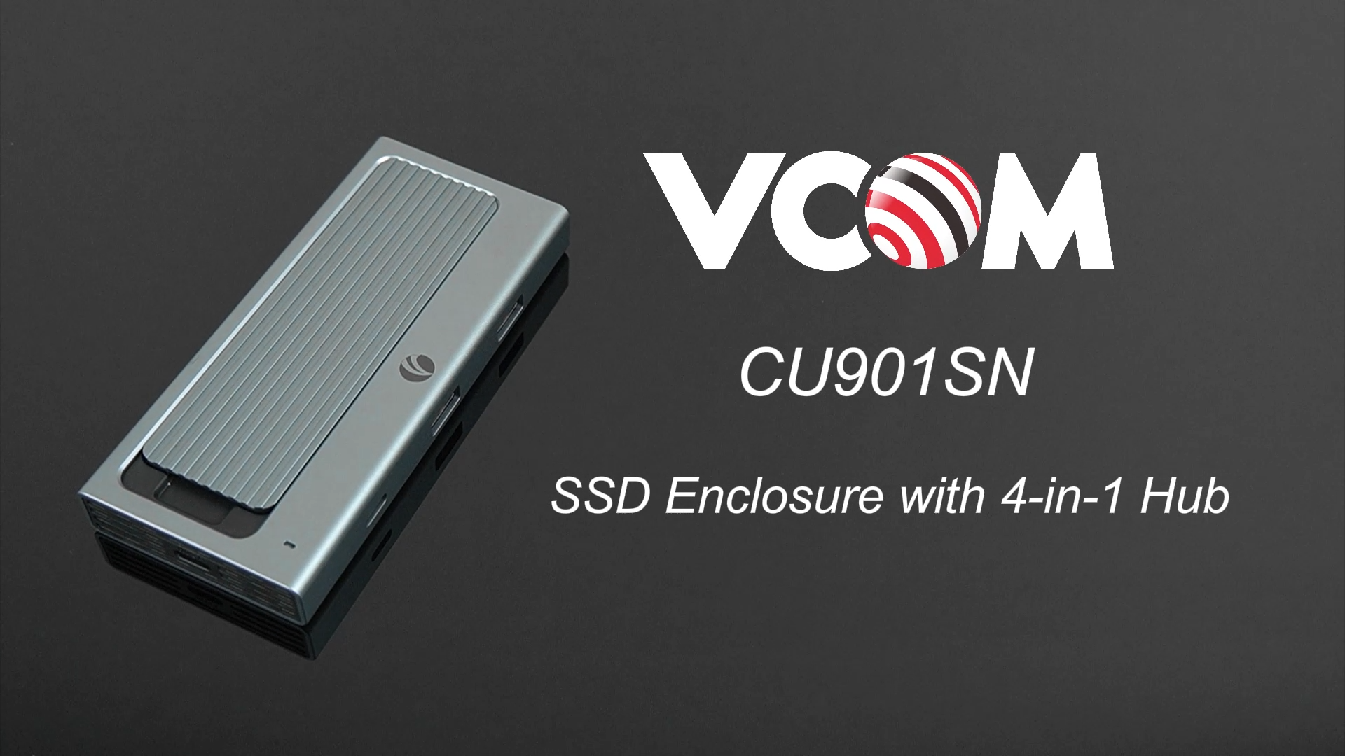 New Arrival - VCOM 4 in 1 Hub SSD Enclosure CU901SN