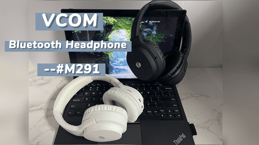 VCOM M291 Wireless Headphones Bluetooth On-Ear Headset