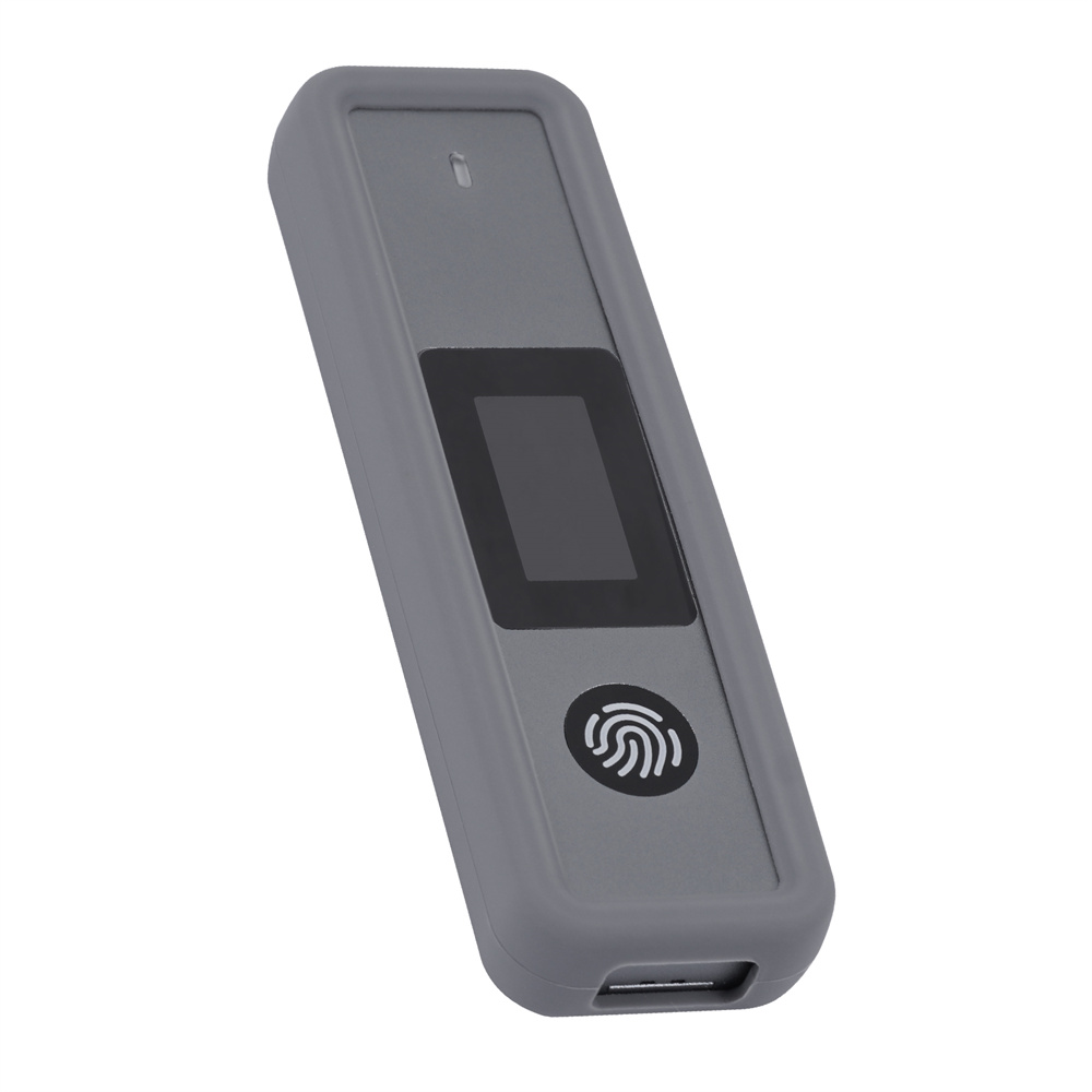 Visual Fingerprint Encryption SSD Enclosure