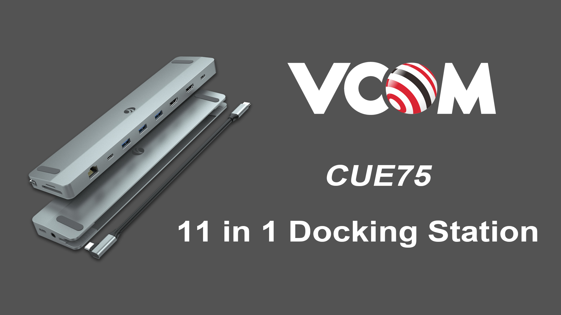 VCOM 11 in 1 Docking Station & Stand | CUE76