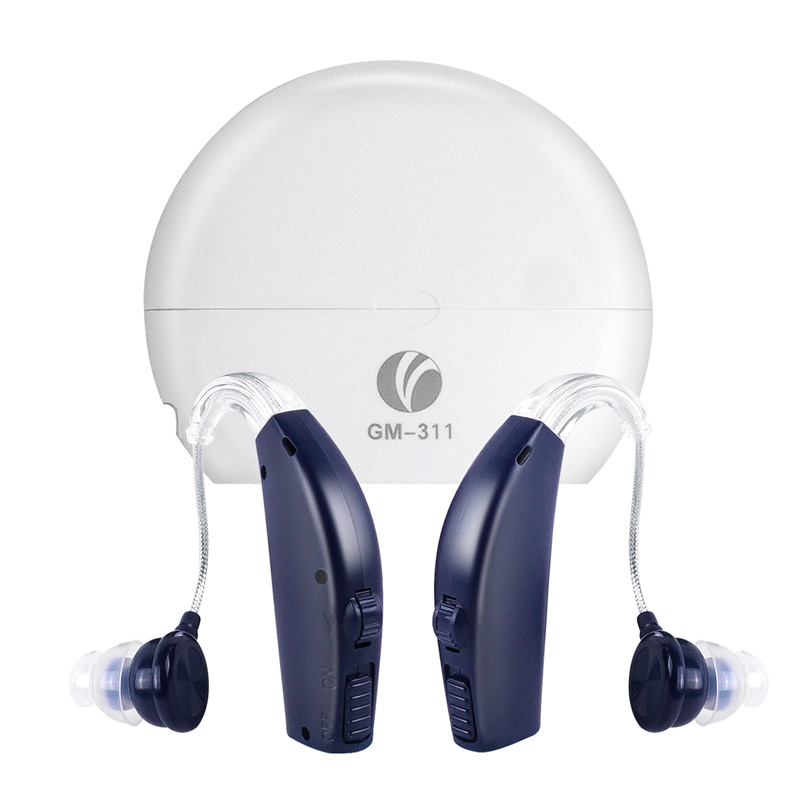 Hearing Aids with Charging Base