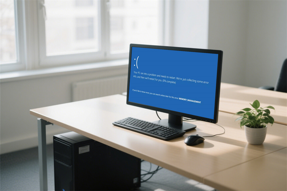 Solve Memory Management Blue Screen Errors