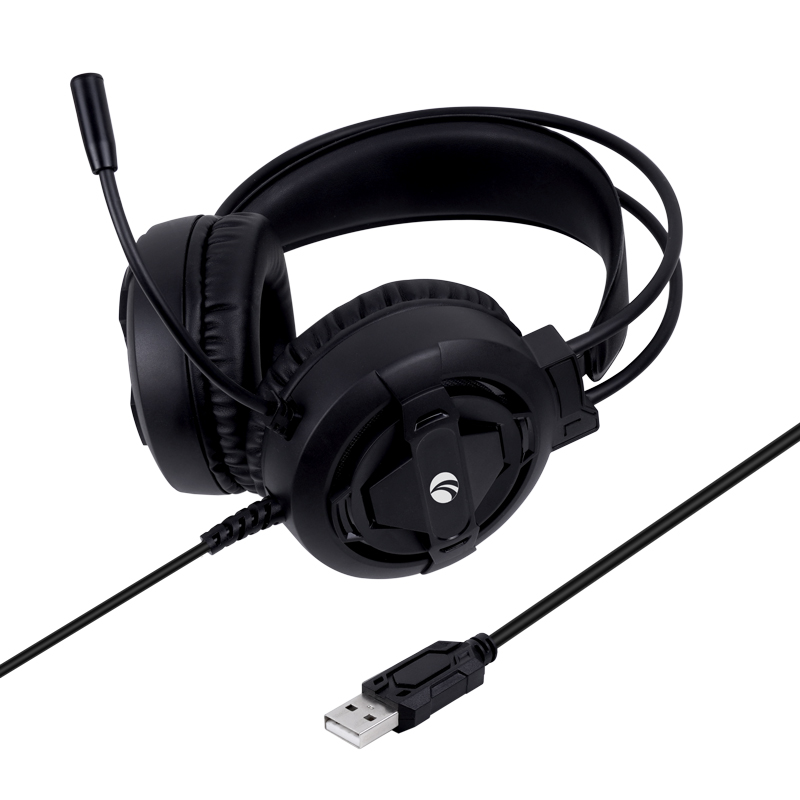 USB-wired Over-ear RGB Gaming Headset