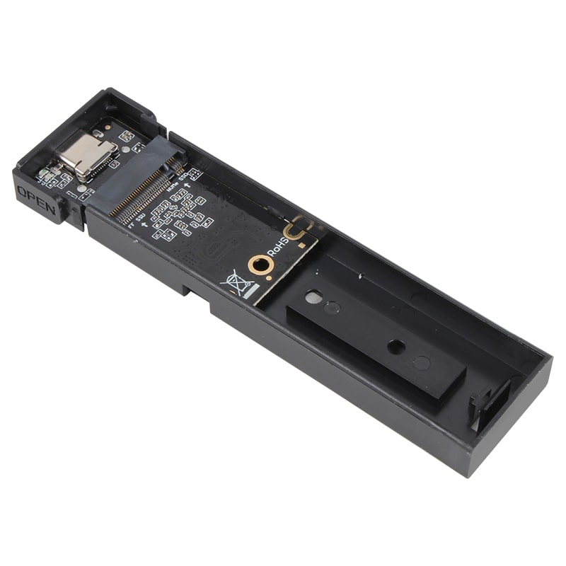 M.2 NVME and SATA dual protocol SSD Enclosure