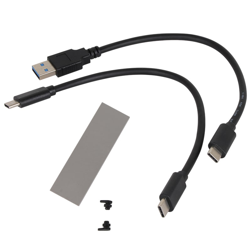 M.2 NVME and SATA dual protocol SSD Enclosure