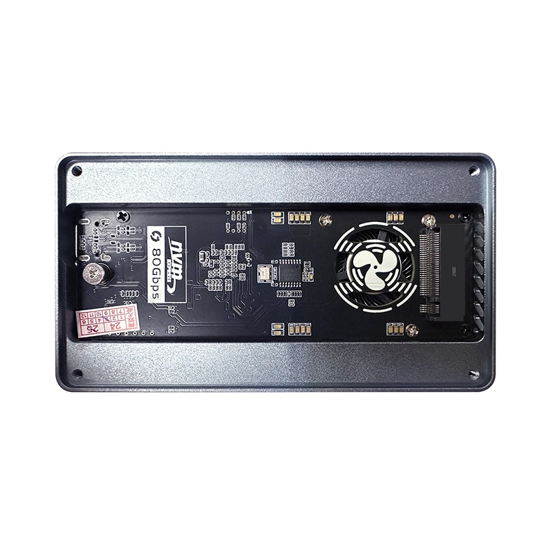 Ultra Speed M.2 NVMe SSD Enclosure 80Gbps