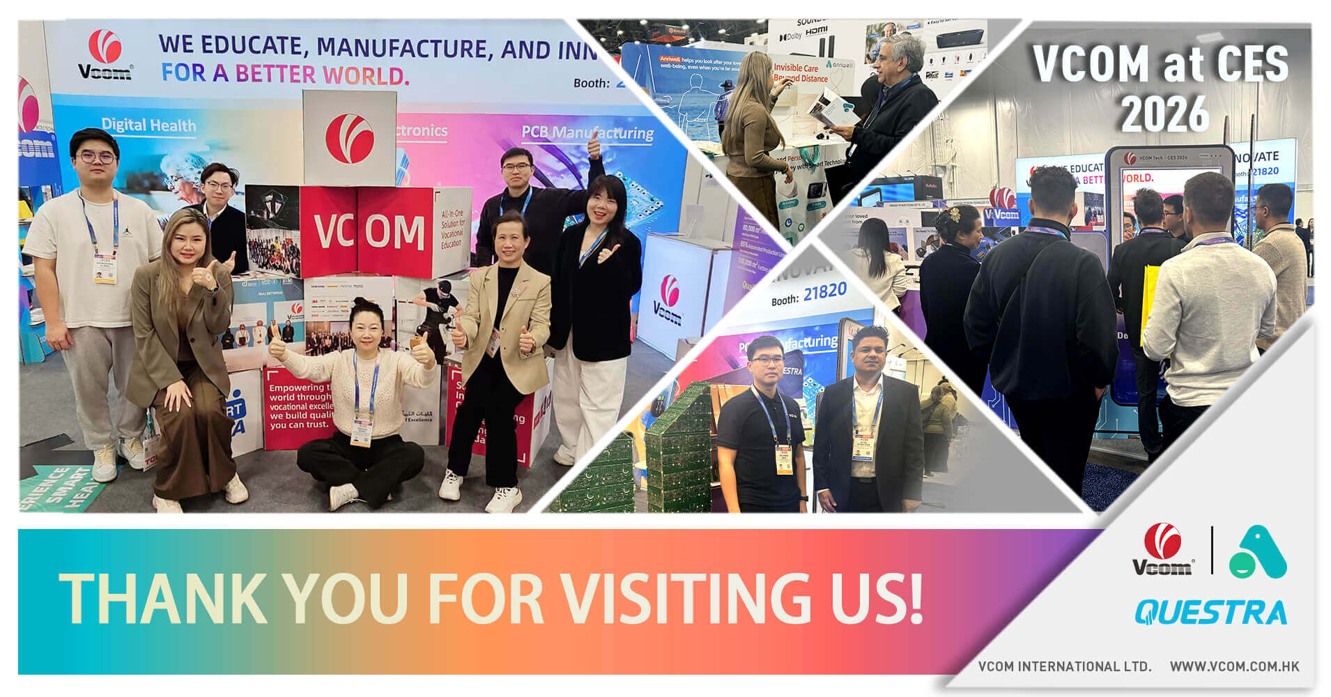 A Heartfelt Thank You from VCOM at CES 2026