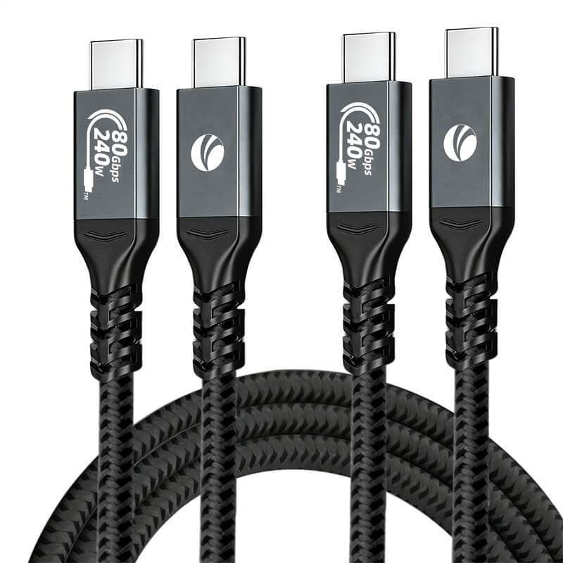 USB4 V2.0 80Gbps Cable Compatible with Thunderbolt 5 