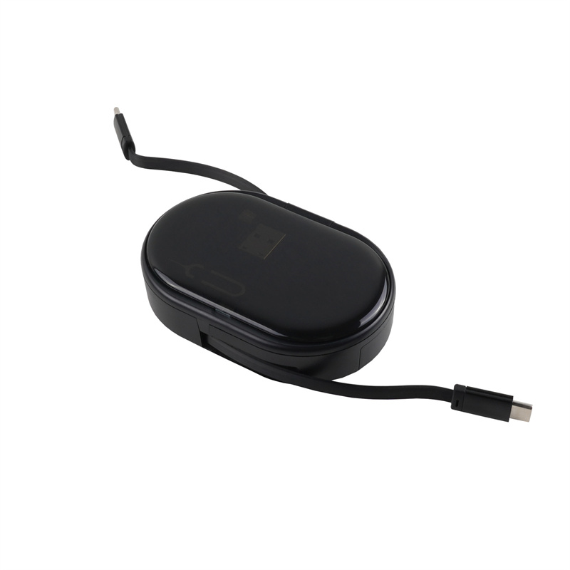 Retractable USB-C Cable with Adapter Kit