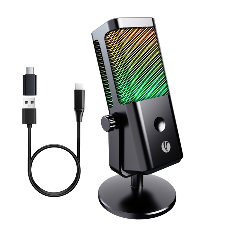 USB RGB Condenser Microphone 24bit/192kHz