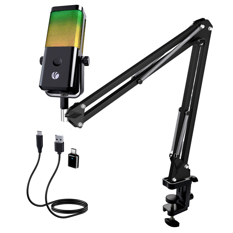 Gaming RGB Microphone with Stand