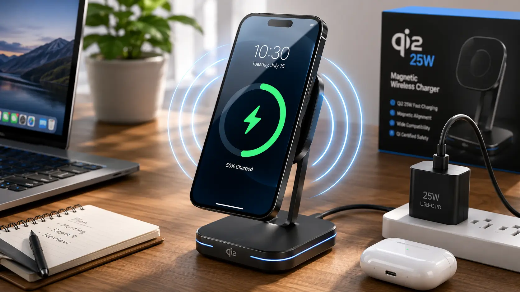 Qi2.2 wireless charging