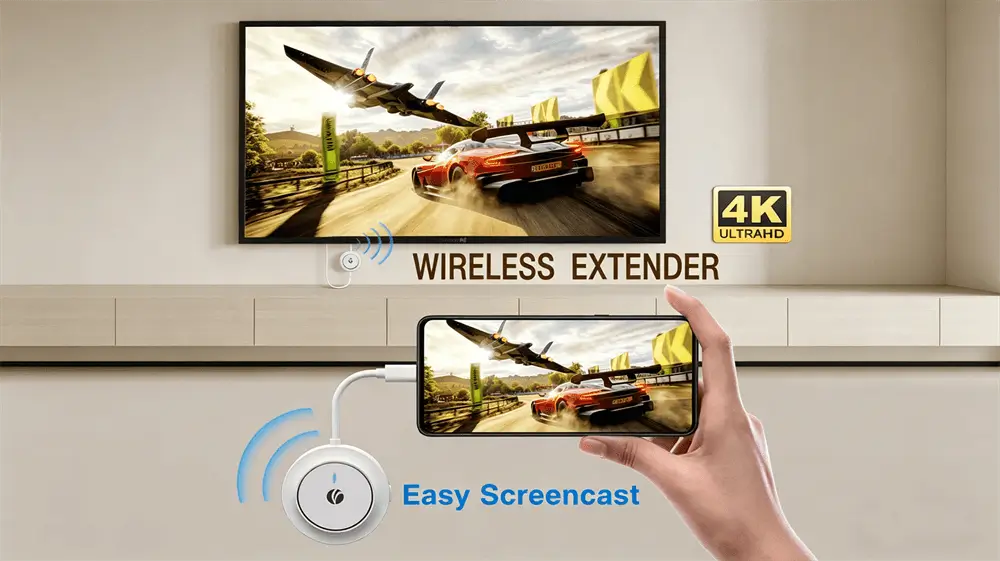 How to Screencast iPhone to TV with VCOM DD543 How to Screencast iPhone to TV with VCOM DD543